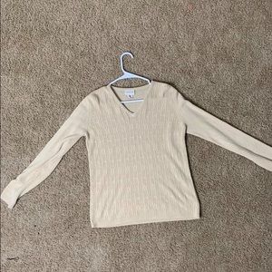 Tan sweater